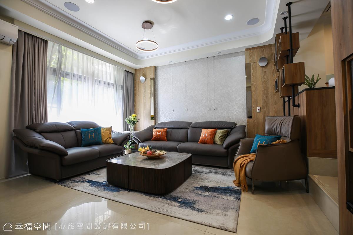 漏水老屋大改造！變身混搭風美宅｜70坪
