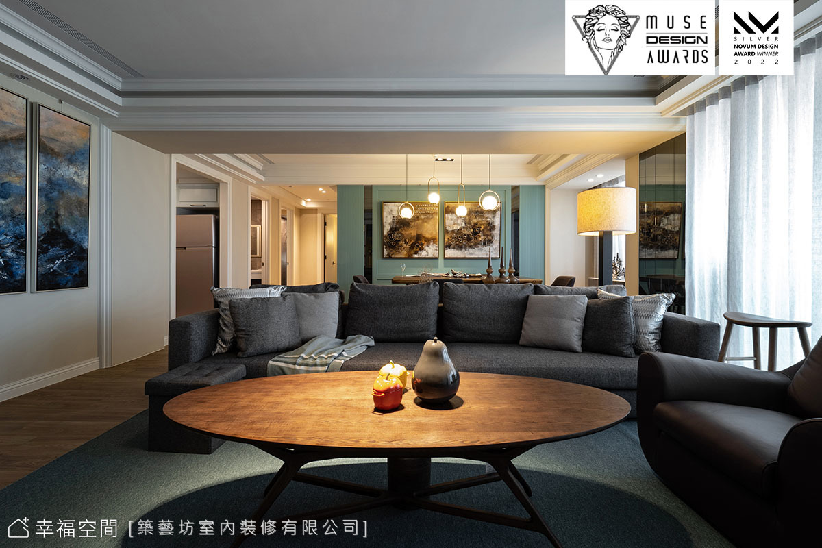 現代美式毛胚屋 回家享受渡假｜45坪