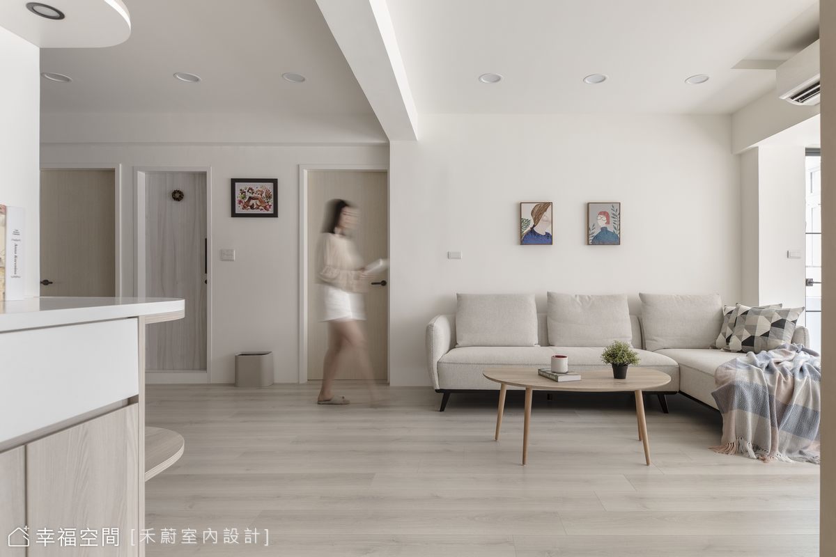 老屋翻新 打造北歐風清新宅│30坪