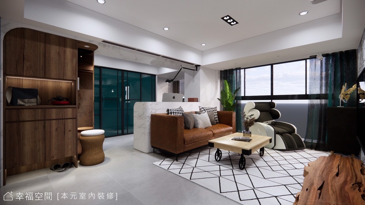 瀟灑自由 嶄露本色|輕工業|18坪