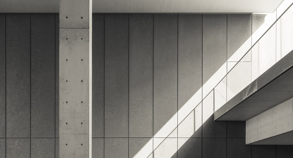 Architecture details black and white